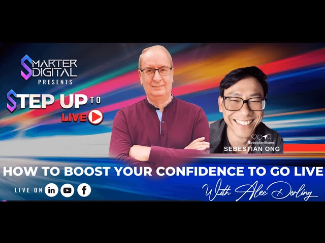 Video thumbnail for HOW TO BOOST YOUR CONFIDENCE TO GO LIVE 1