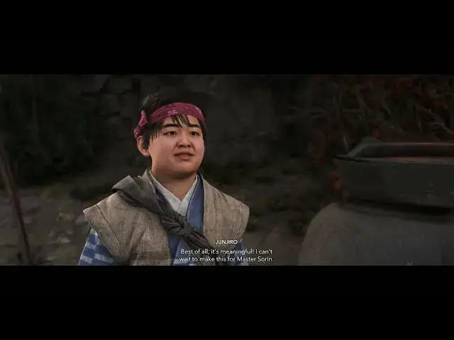 Video thumbnail for Assassin's Creed Shadows - Soup For Soria: Return To Junjiro "Yatta!" Cook Soup Choices "So Good"