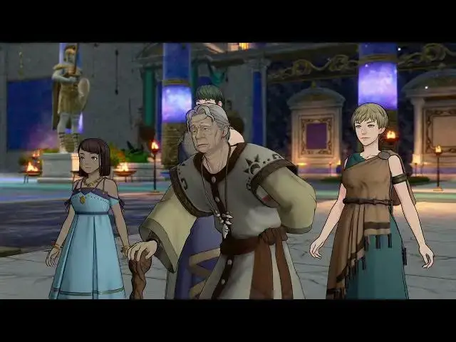Video thumbnail for Fire Emblem: Fortune's Weave - 1 Cai's Path Ch 9: Escape The Painting | Morrow Reunites with Family