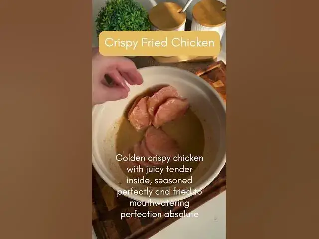 Video thumbnail for Best Ever Crispy Fried Chicken Recipe | Juicy & Golden