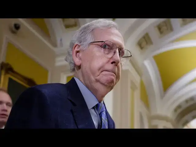 Video thumbnail for Just In - Tragic Medical News For Mitch McConnell - Terrifying Update After Incident