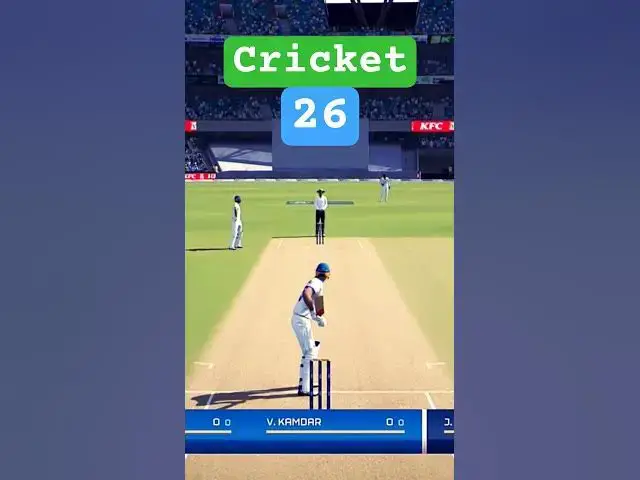 Video thumbnail for cricket 26 gameplay #cricket #cricketlover #cricketgame #cricket26 #cricket26gameplay #gameplay