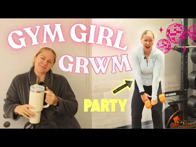 Video thumbnail for POWER GYM GIRL GRWM: Motivation + Mic'd Up Workout