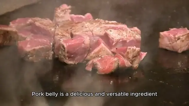 Video thumbnail for Crispy Maple Glazed Pork Belly