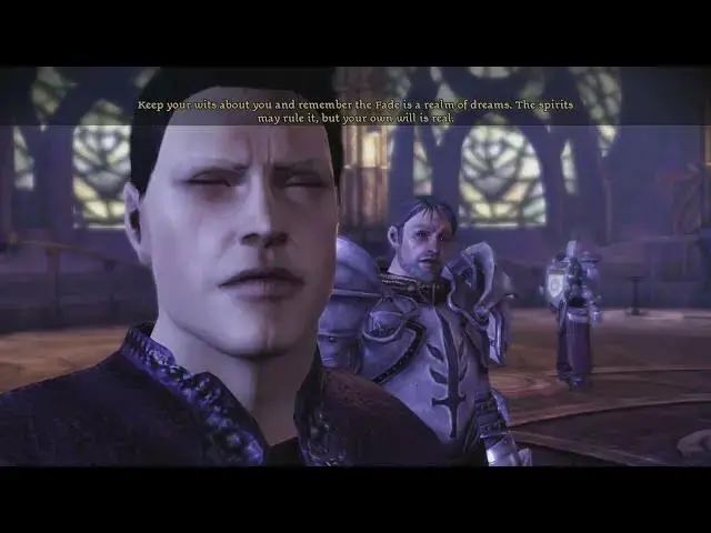 Video thumbnail for Dragon Age: Origins - Magi Origin: Mage, Templar Meeting Cutscene | Apprentice Enters The Harrowing