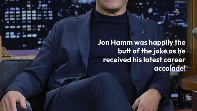 'Video thumbnail for Jon Hamm's Hasty Pudding Honor'