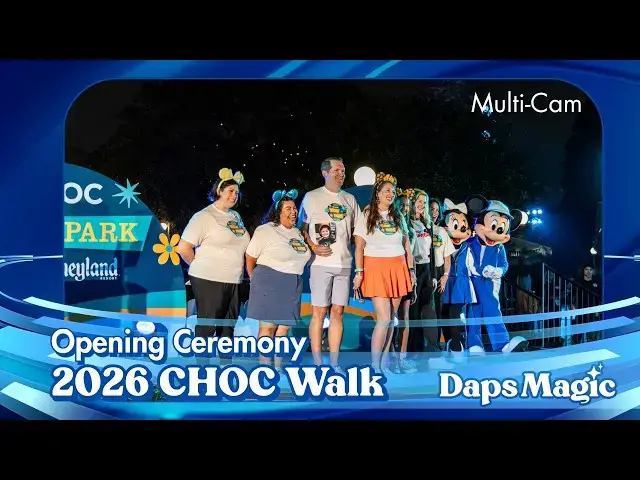Video thumbnail for 2026 CHOC Walk in the Park Opening Ceremony | Disneyland Resort 4K (Multi-Cam) 👟🏰🎈