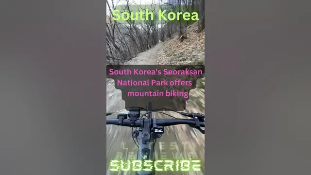 Video thumbnail for Exploring Mountain Biking in South Korea's Seoraksan National Park
