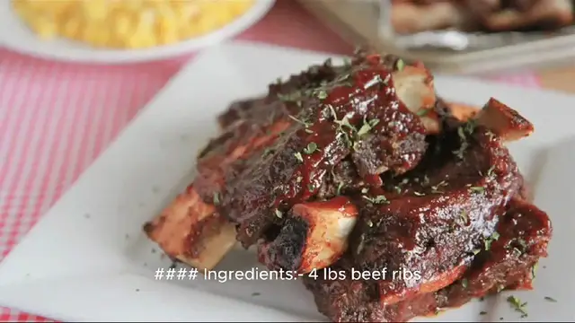 Video thumbnail for beef ribs recipe