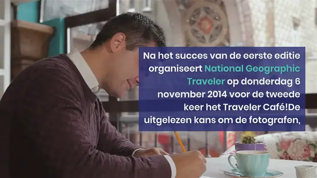 Video thumbnail for NATIONAL GEOGRAPHIC TRAVELER CAFÉ (+ WIN!)