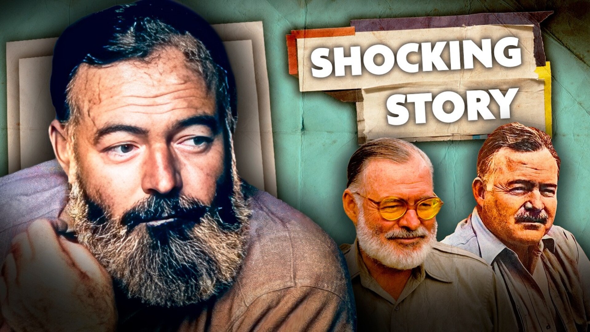Video thumbnail for Ernest Hemingway's Unbelievable Real-Life Story