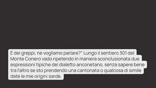 Video thumbnail for ESCURSIONE SUL SENTIERO 301 DEL MONTE CONERO CON PARTENZA DAL POGGIO