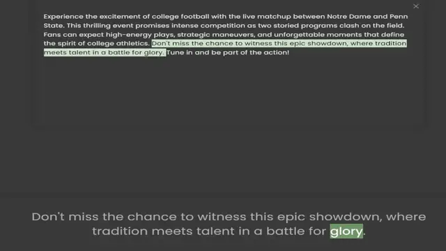 Video thumbnail for State. This thrilling event promises intense competition as two storied programs clash on the field. Fans can expect high-energy plays, strategic maneuvers, and unforgettable moments that define the spirit of college athletics. Don't miss
