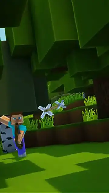 Video thumbnail for Minecraft Bow TRICKSHOT