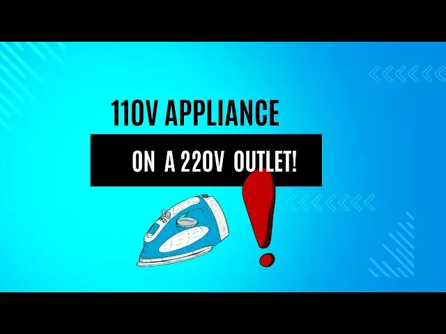 Video thumbnail for Running 110v Appliance on 220v Outlet! Do it Safely