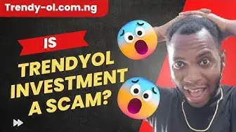 Video thumbnail for Is Trendyol Investment a SCAM? Watch NOW before investing😱 (trendy-ol.com.ng Review) #scamalert