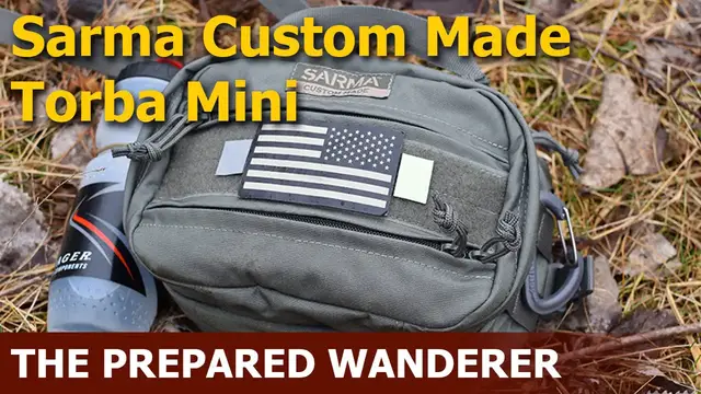 'Video thumbnail for Sarma Custom Torba Mini EDC Bag'