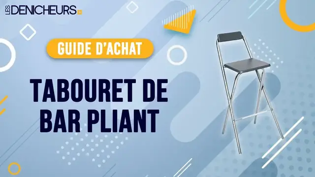 Video thumbnail for 👓 MEILLEUR TABOURET DE BAR PLIANT (2022) - Comparatif & Guide d'achat