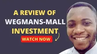 Video thumbnail for A Review of Wegmansmall Investment (Watch before investing).