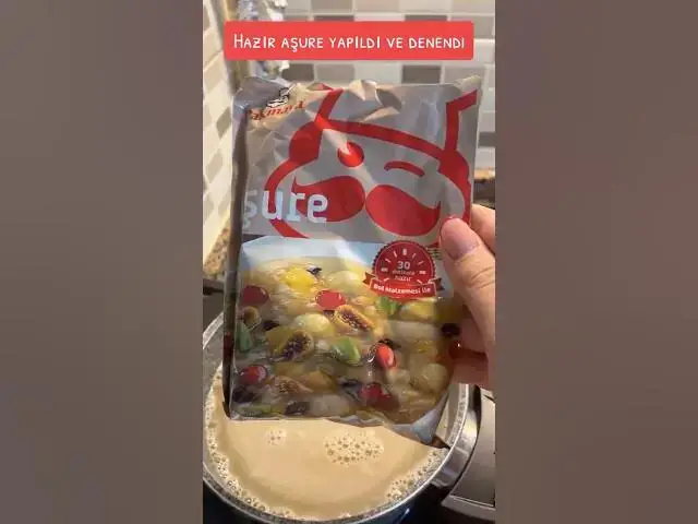 Video thumbnail for Pakmaya Hazır Aşure Tadım Testi: Ev Yapımıyla Yarışır mı
