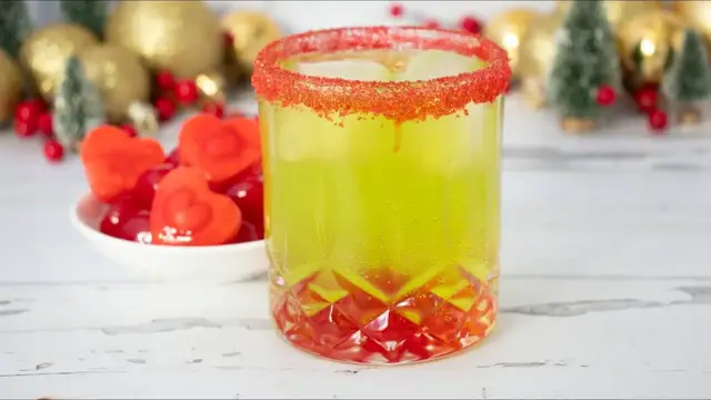 Video thumbnail for Mean And Green Grinch Cocktail Recipe