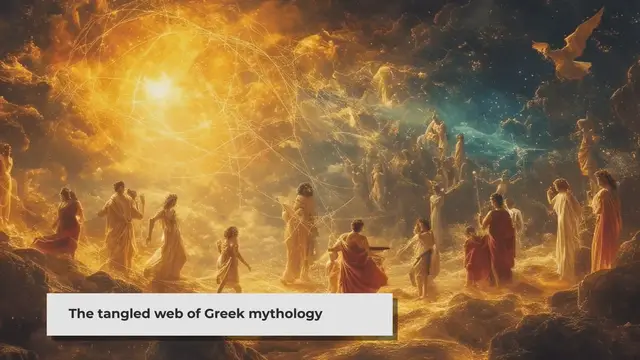 Video thumbnail for Greek God Family Tree: From Chaos to Olympus
