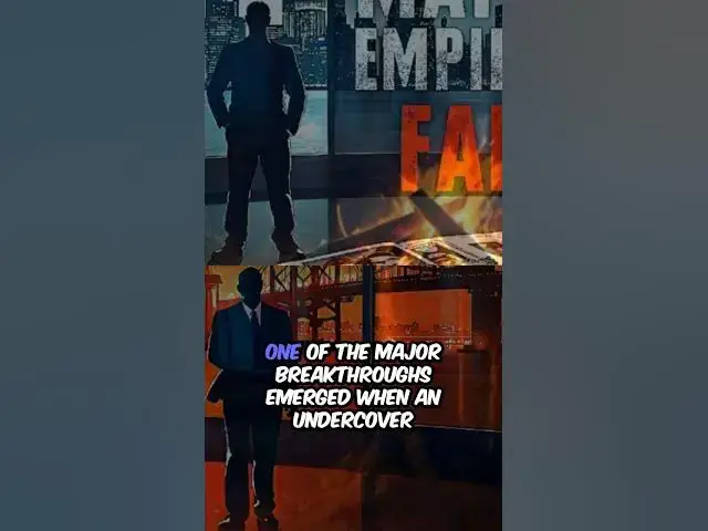 'Video thumbnail for Undercover Operations #history #organizedcrime #crime #mafia #criminalactivity #facts'