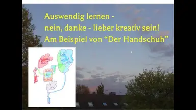 'Video thumbnail for Kreativität statt Quälerei – Wie man dem Auswendiglernen von Gedichten entgehen kann'