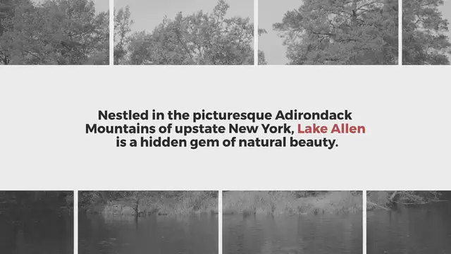 Video thumbnail for Exploring the Tranquil Beauty of Allen Lake, New York