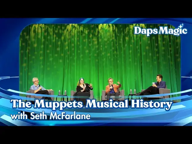Video thumbnail for The Muppets Musical History with Seth McFarlane | D23: The Ultimate Disney Fan Event 4K