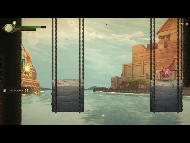 Video thumbnail for God of War Sons of Sparta - Investigate Griffin Sighting at the Port: Port of Messenia Gate Puzzle