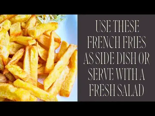 Video thumbnail for Homemade French Fries