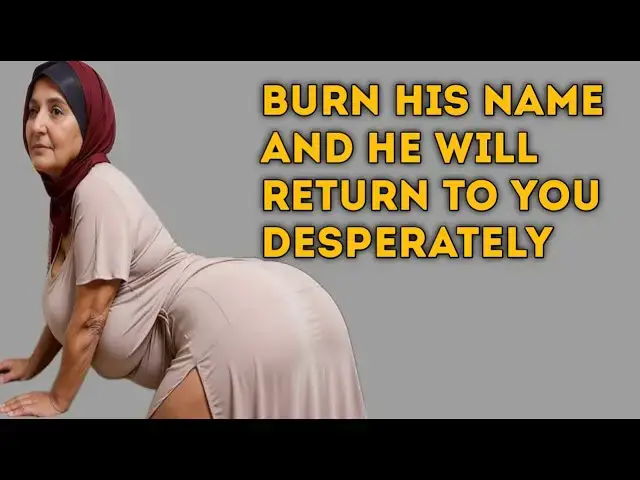 'Video thumbnail for Psychologist says about women | Burn His Name And He Will Return To You DESPERATELY...'