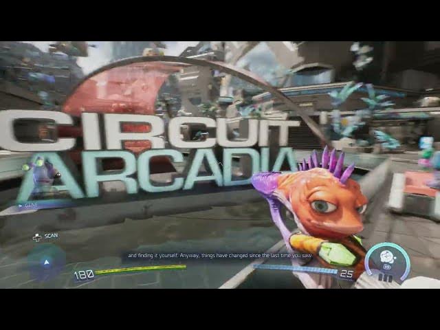 Video thumbnail for High On Life 2 - Circuit Arcadia Arrival | Talk To Gene and Lizzie About Mr Keeps and a Map Gameplay