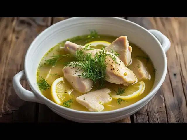 Video thumbnail for Avgolemono: Greek Lemon and Chicken Soup