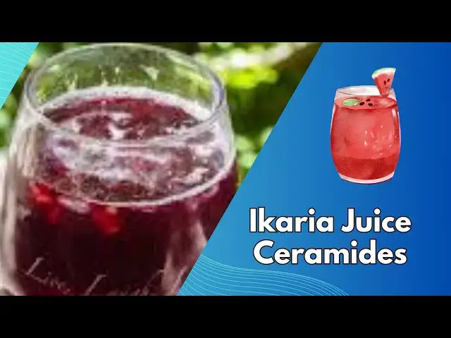 Video thumbnail for Ikaria Juice Ceramides: Unlocking the Secret to Natural Health and Vitality