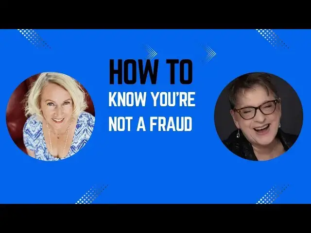 'Video thumbnail for How To Know You're Not A Fraud'