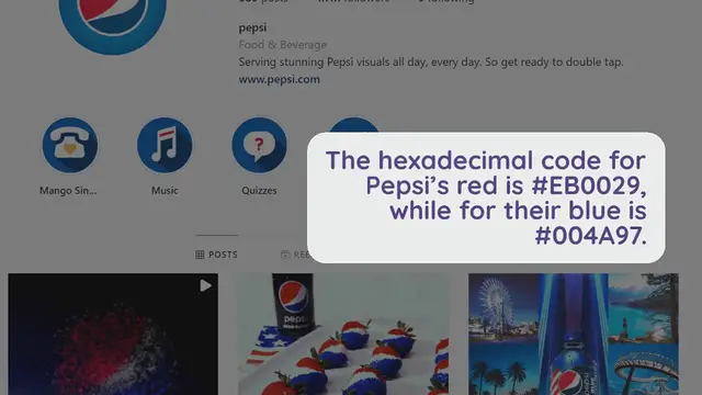 Video thumbnail for Pepsi Color Palette | Hex, RGB & HSL