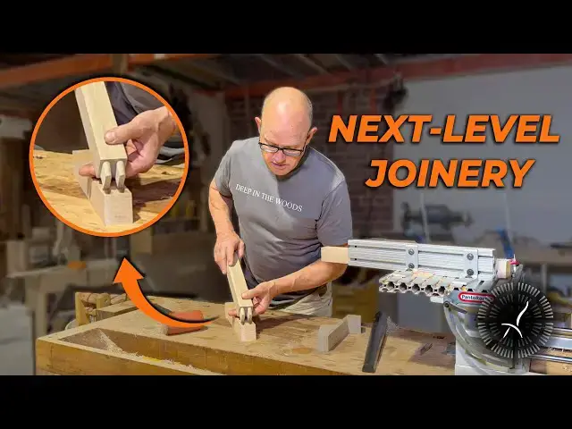 Video thumbnail for Boggs Favorite Joint: Double -Tapered Tenons w/Pantorouter