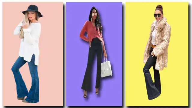 'Video thumbnail for What To Wear With Bell Bottom Jeans in Winter?'