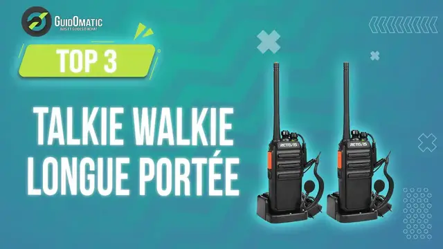 Video thumbnail for ✨TALKIE WALKIE LONGUE PORTÉE [TOP 3] 2024 - Comparatif & Guide d'achat! (NOUVEAUTÉS)