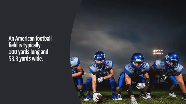 Video thumbnail for How Big Is American Football Field