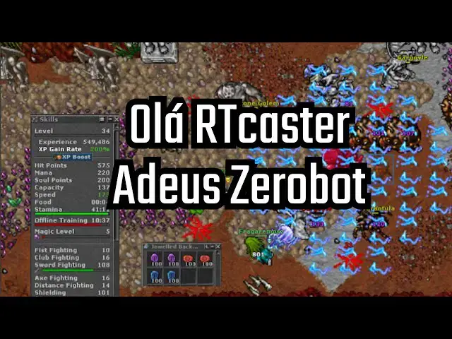 Video thumbnail for Rubinot: Como configurar o RTCaster e dar adeus ao Zerobot (O resultado me surpreendeu)
