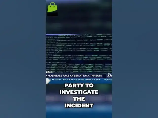 'Video thumbnail for Hospitals Under Attack: Cyber Threats Surge, IT Experts Warn'