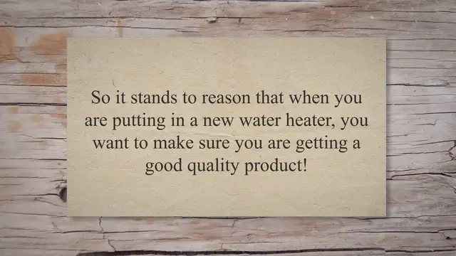 'Video thumbnail for Rheem vs. AO Smith: Which Water Heater Is Better'