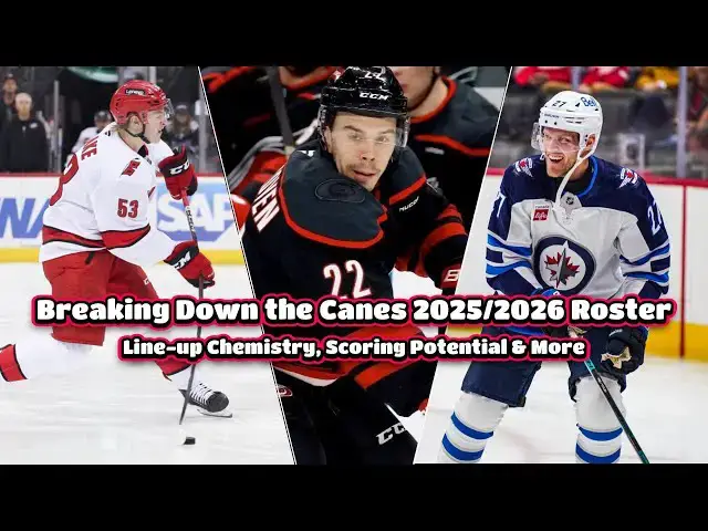 'Video thumbnail for Get Ready! Predicting Every Hurricanes Player's POINTS for 2025-26!'