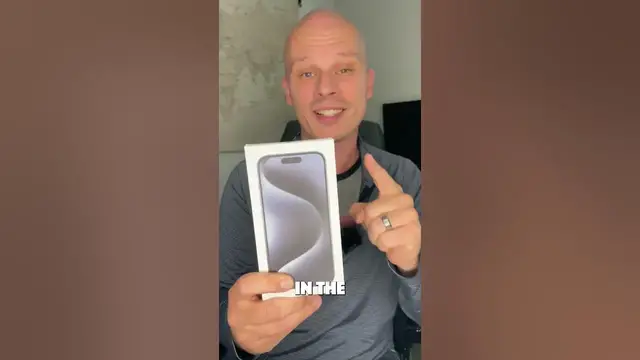 'Video thumbnail for I BOUGHT an iPhone 15 Pro!'