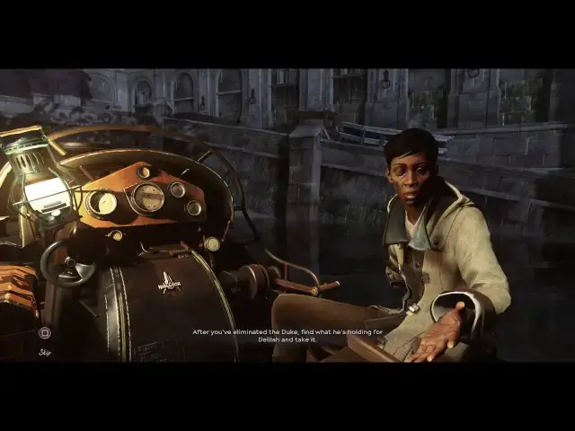 Video thumbnail for Dishonored 2 - The Grand Palace: Meagan Foster (Look for Duke's Body Double) Dialogue Briefing