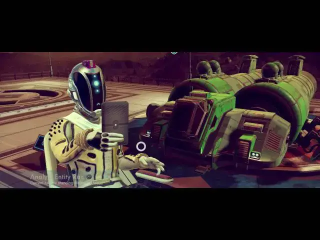 Video thumbnail for No Man's Sky - Space Station: Purchase Antimatter and Craft Warp Drive, Learn Korvax Word ''Known''