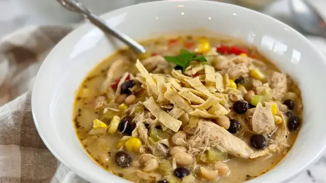 Video thumbnail for Copycat Chick-Fil-A Chicken Tortilla Soup Recipe